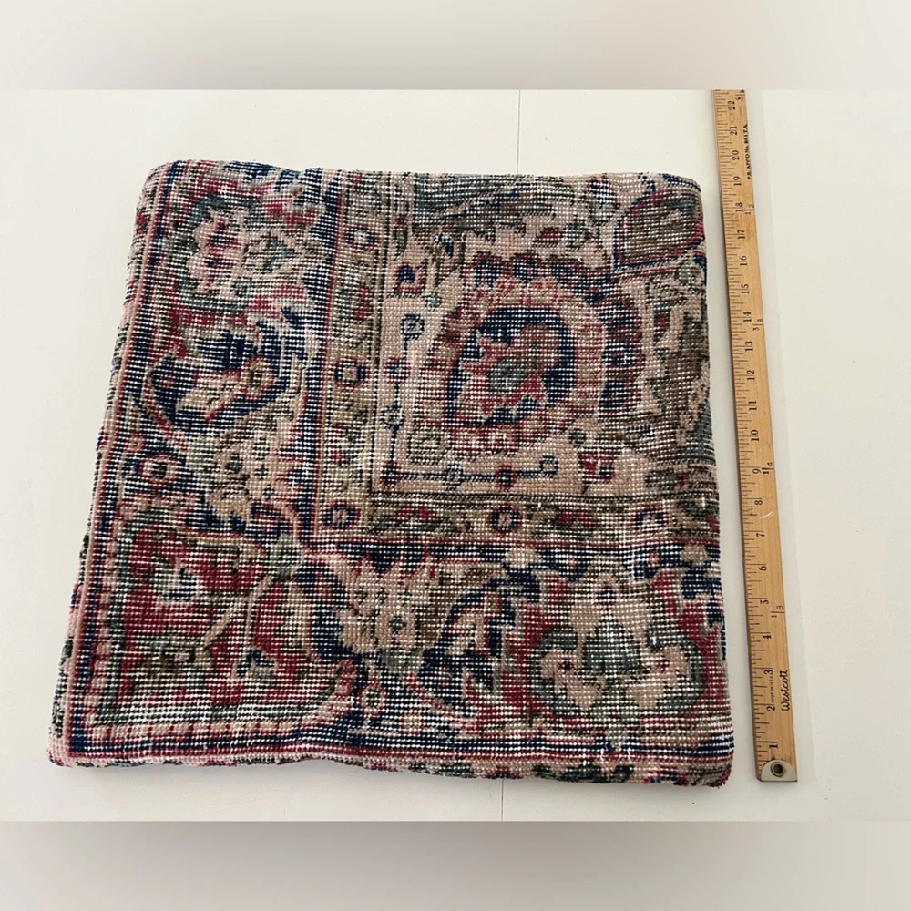 IKEA BORKARV 20”x 20” Wool Carpet Square‎ Accent Throw Pillow Cover